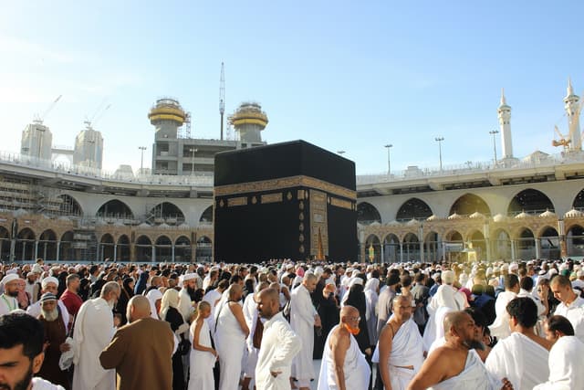 Mecca close up